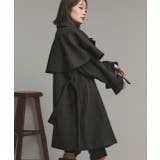 ステンカラーケープコート | ad thie | 詳細画像43 