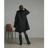 ファーカラー2WAYミドルコート | ad thie | 詳細画像21 