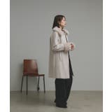 ファーカラー2WAYミドルコート | ad thie | 詳細画像3 