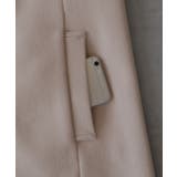 ファーカラー2WAYミドルコート | ad thie | 詳細画像41 