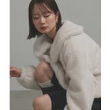 【2025AW新作】ラビットファー調ショートブルゾン | ad thie | 詳細画像11 