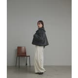 【2025AW新作】ラビットファー調ショートブルゾン | ad thie | 詳細画像14 