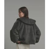 【2025AW新作】ラビットファー調ショートブルゾン | ad thie | 詳細画像17 