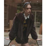 【2025AW新作】ラビットファー調ショートブルゾン | ad thie | 詳細画像21 