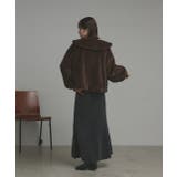 【2025AW新作】ラビットファー調ショートブルゾン | ad thie | 詳細画像23 