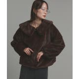 【2025AW新作】ラビットファー調ショートブルゾン | ad thie | 詳細画像28 