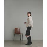 【2025AW新作】ラビットファー調ショートブルゾン | ad thie | 詳細画像4 