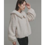 【2025AW新作】ラビットファー調ショートブルゾン | ad thie | 詳細画像9 