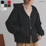 ダブルジップスウェットパーカー | ad thie | 詳細画像1 