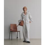 ダブルジップスウェットパーカー | ad thie | 詳細画像13 