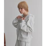 ダブルジップスウェットパーカー | ad thie | 詳細画像16 