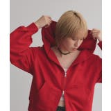 ダブルジップスウェットパーカー | ad thie | 詳細画像47 