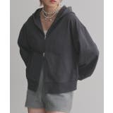 ダブルジップスウェットパーカー | ad thie | 詳細画像59 