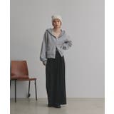 ダブルジップスウェットパーカー | ad thie | 詳細画像62 