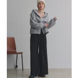 ダブルジップスウェットパーカー | ad thie | 詳細画像63 