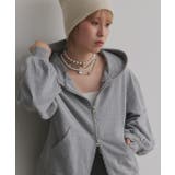 ダブルジップスウェットパーカー | ad thie | 詳細画像66 