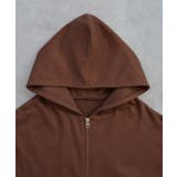 ダブルジップスウェットパーカー | ad thie | 詳細画像70 