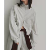 【2025AW新作】スタンドカラーダブルジップスウェットブルゾン | ad thie | 詳細画像15