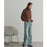 【2025AW新作】スタンドカラーダブルジップスウェットブルゾン | ad thie | 詳細画像43