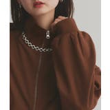 【2025AW新作】スタンドカラーダブルジップスウェットブルゾン | ad thie | 詳細画像49