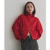 【2025AW新作】スタンドカラーダブルジップスウェットブルゾン | ad thie | 詳細画像52