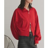 【2025AW新作】スタンドカラーダブルジップスウェットブルゾン | ad thie | 詳細画像54