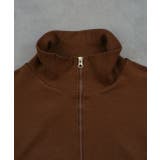 【2025AW新作】スタンドカラーダブルジップスウェットブルゾン | ad thie | 詳細画像59