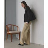 【2025AW新作】ストライプキルティングノーカラーブルゾン | ad thie | 詳細画像17