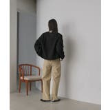 【2025AW新作】ストライプキルティングノーカラーブルゾン | ad thie | 詳細画像18