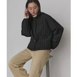 【2025AW新作】ストライプキルティングノーカラーブルゾン | ad thie | 詳細画像21