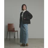 【2025AW新作】ストライプキルティングノーカラーブルゾン | ad thie | 詳細画像23