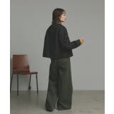 【2025AW新作】ストライプキルティングノーカラーブルゾン | ad thie | 詳細画像26