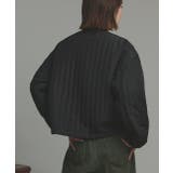 【2025AW新作】ストライプキルティングノーカラーブルゾン | ad thie | 詳細画像29