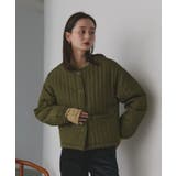 【2025AW新作】ストライプキルティングノーカラーブルゾン | ad thie | 詳細画像35