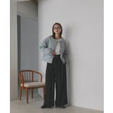 【2025AW新作】ストライプキルティングノーカラーブルゾン | ad thie | 詳細画像41