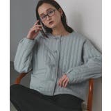 【2025AW新作】ストライプキルティングノーカラーブルゾン | ad thie | 詳細画像48