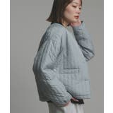 【2025AW新作】ストライプキルティングノーカラーブルゾン | ad thie | 詳細画像50