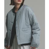 【2025AW新作】ストライプキルティングノーカラーブルゾン | ad thie | 詳細画像51