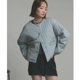 【2025AW新作】ストライプキルティングノーカラーブルゾン | ad thie | 詳細画像52