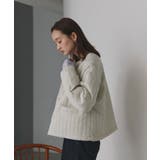 【2025AW新作】ストライプキルティングノーカラーブルゾン | ad thie | 詳細画像8