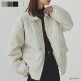 パデッドキルト襟付きジャケット | ad thie | 詳細画像1 