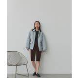 パデッドキルト襟付きジャケット | ad thie | 詳細画像11 