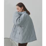 パデッドキルト襟付きジャケット | ad thie | 詳細画像13 