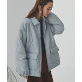 パデッドキルト襟付きジャケット | ad thie | 詳細画像15 