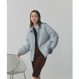 パデッドキルト襟付きジャケット | ad thie | 詳細画像17 