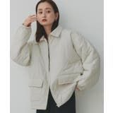 パデッドキルト襟付きジャケット | ad thie | 詳細画像24 