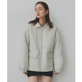 パデッドキルト襟付きジャケット | ad thie | 詳細画像26 