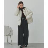 パデッドキルト襟付きジャケット | ad thie | 詳細画像27 