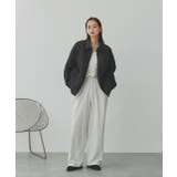 パデッドキルト襟付きジャケット | ad thie | 詳細画像38 