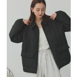 パデッドキルト襟付きジャケット | ad thie | 詳細画像39 